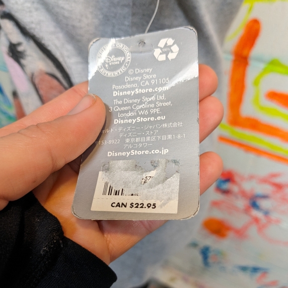 Lady and the Tramp Graphic Scoop Neck T-shirt; Disney; Size XS-S - Picture 8 of 8